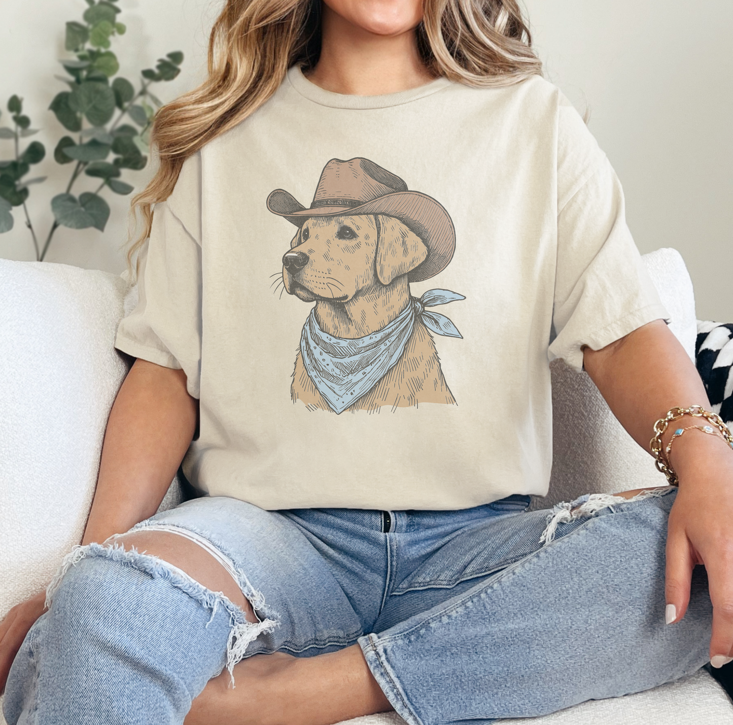 HOWDY LAB TSHIRT (READ DESCRIPTION)