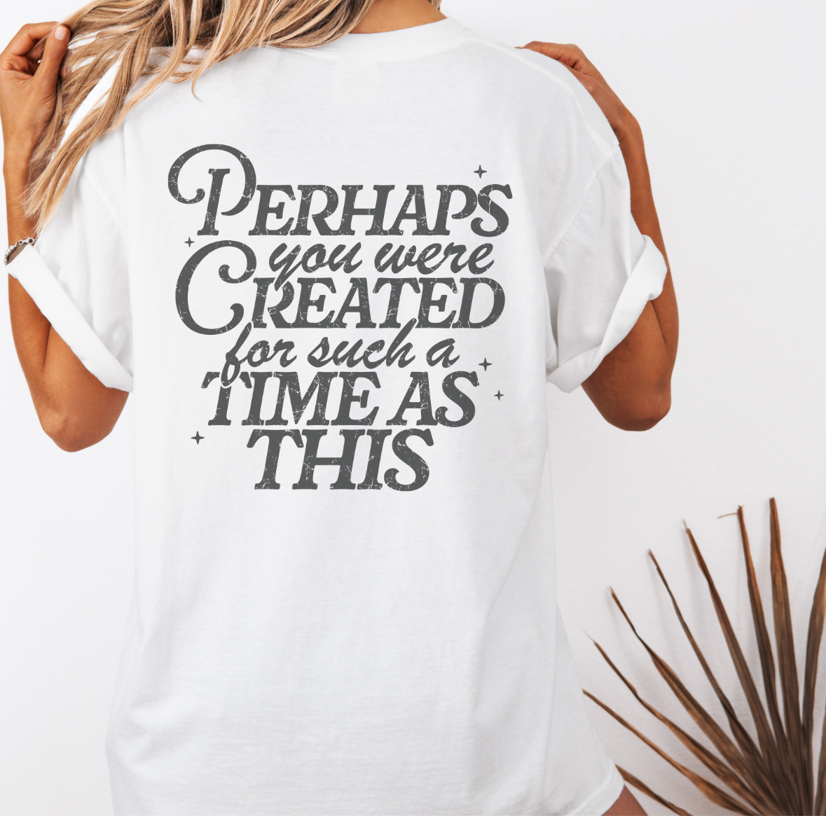 YOU WERE CREATED TSHIRT