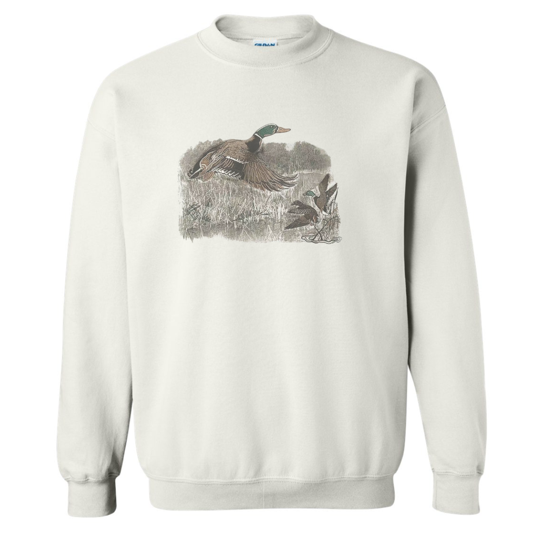 VINTAGE MALLARD SWEATSHIRT (READ DESCRIPTION)