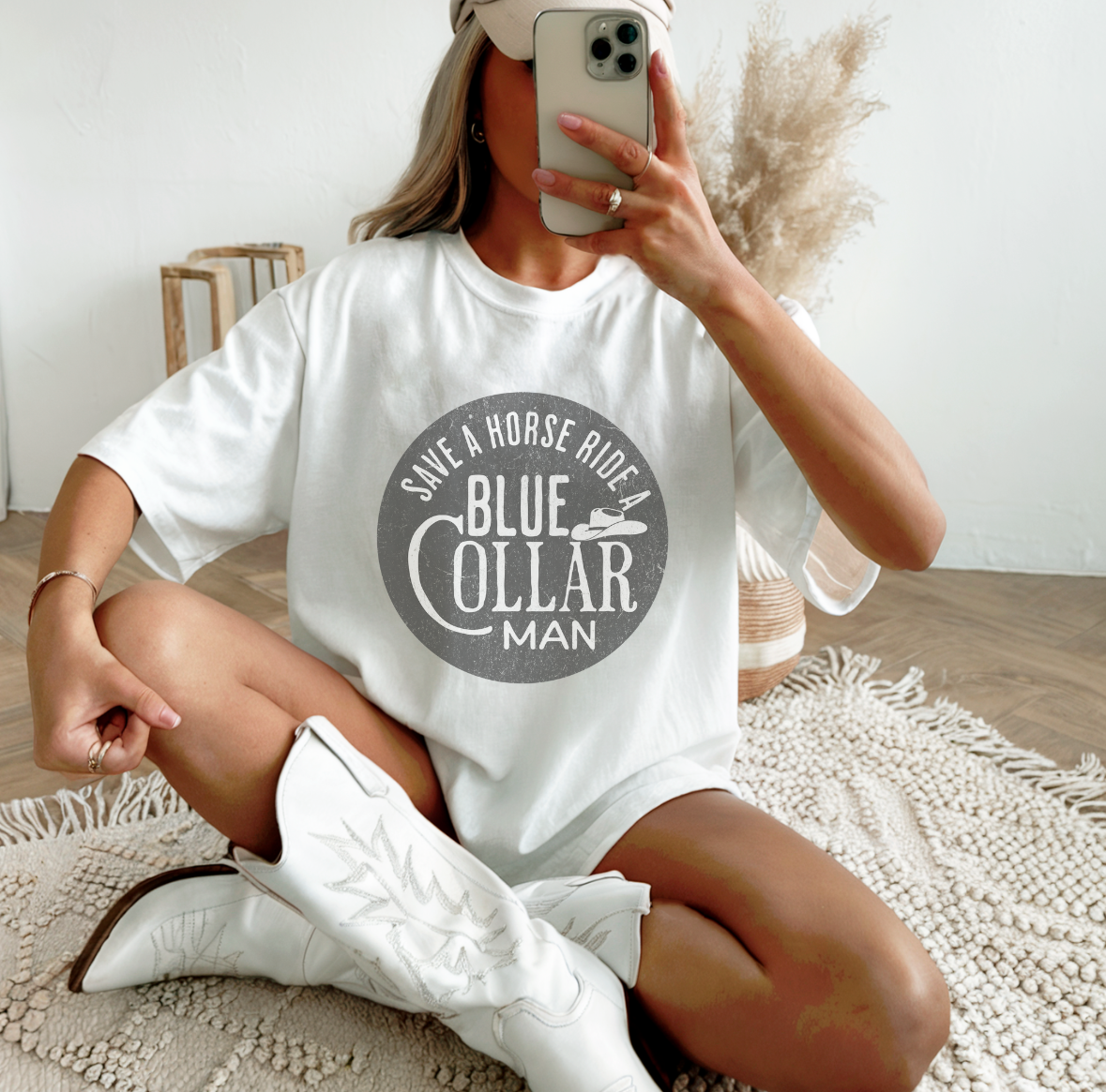 RIDE A BLUE COLLAR MAN TSHIRT (READ DESCRIPTION)