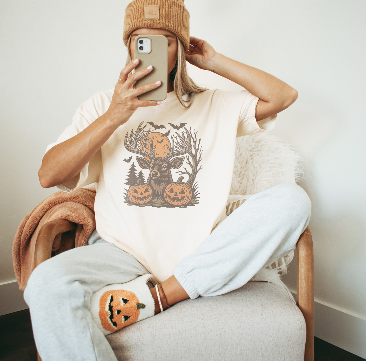 HALLOWEEN DEER TSHIRT