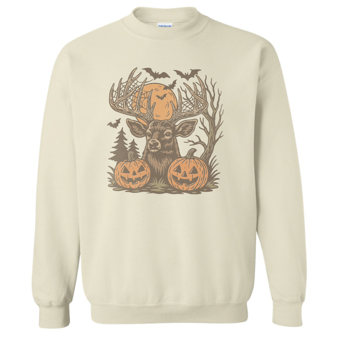 HALLOWEEN DEER SWEATSHIRT
