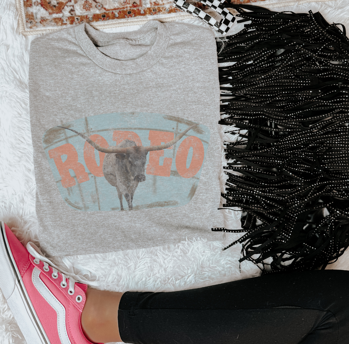 VINTAGE RODEO TSHIRT (READ DESCRIPTION)
