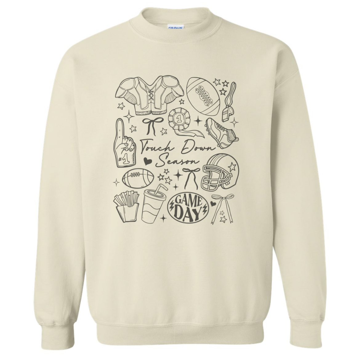 TOUCHDOWN SEASON SWEATSHIRT