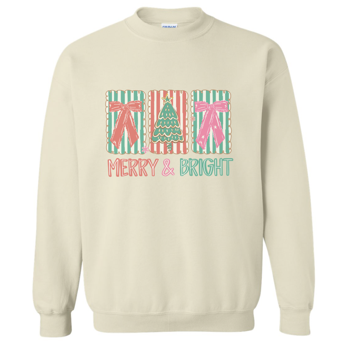 MERRY & BRIGHT SWEATSHIRT