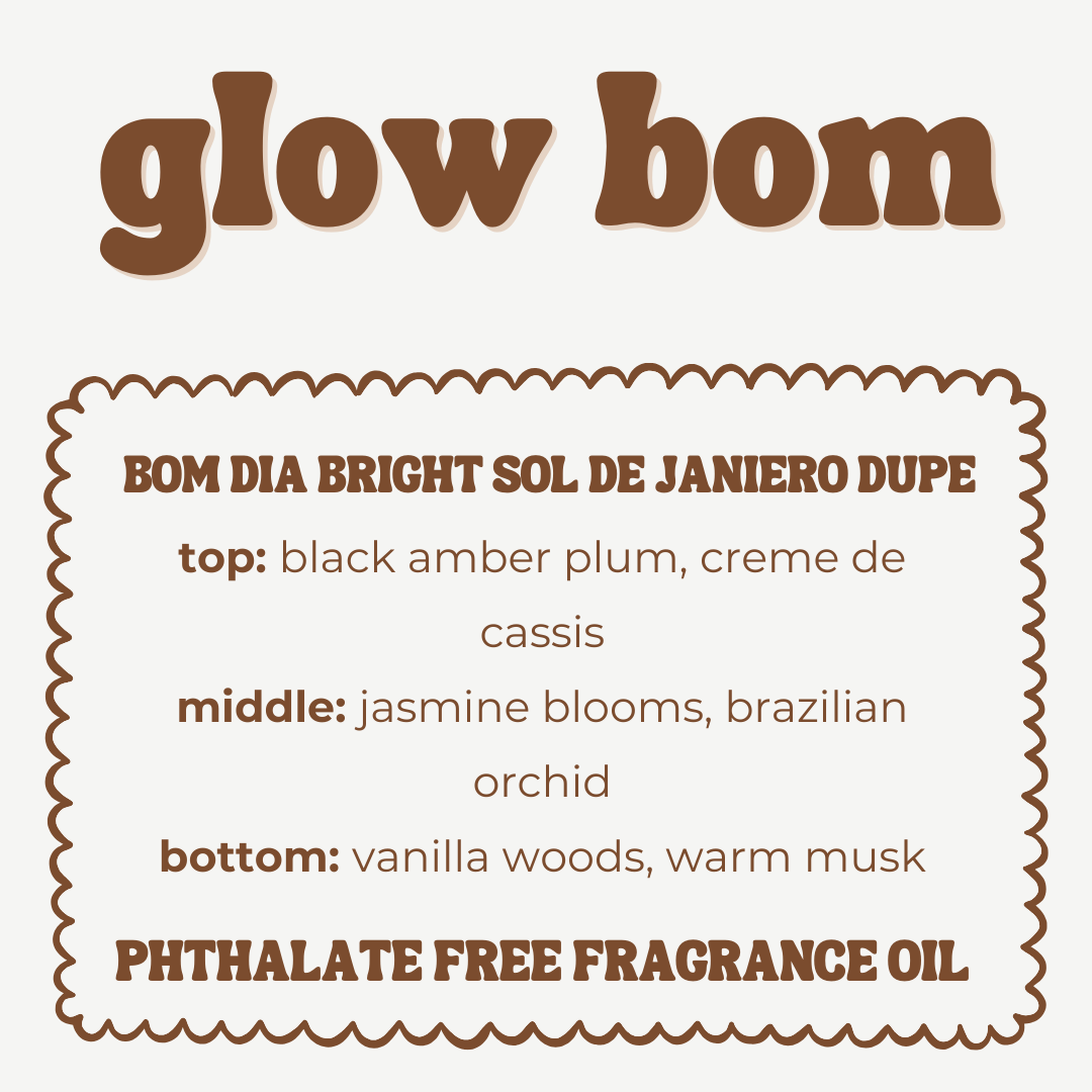 GLOW BOM JUMBO WAX MELT