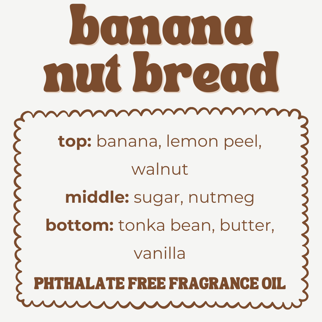 BANANA NUT BREAD JUMBO WAX MELT