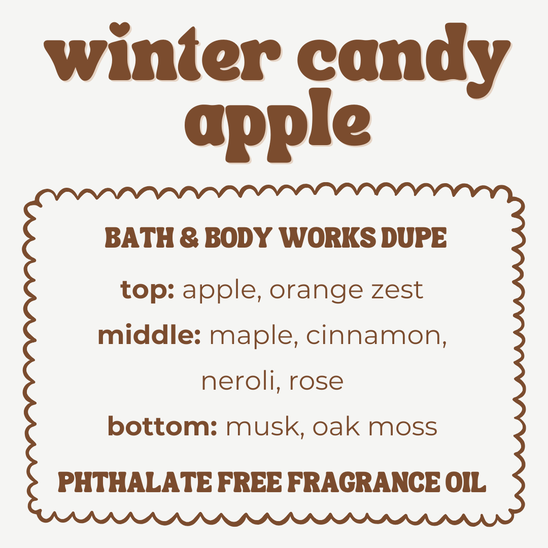 WINTER CANDY APPLE JUMBO WAX MELT