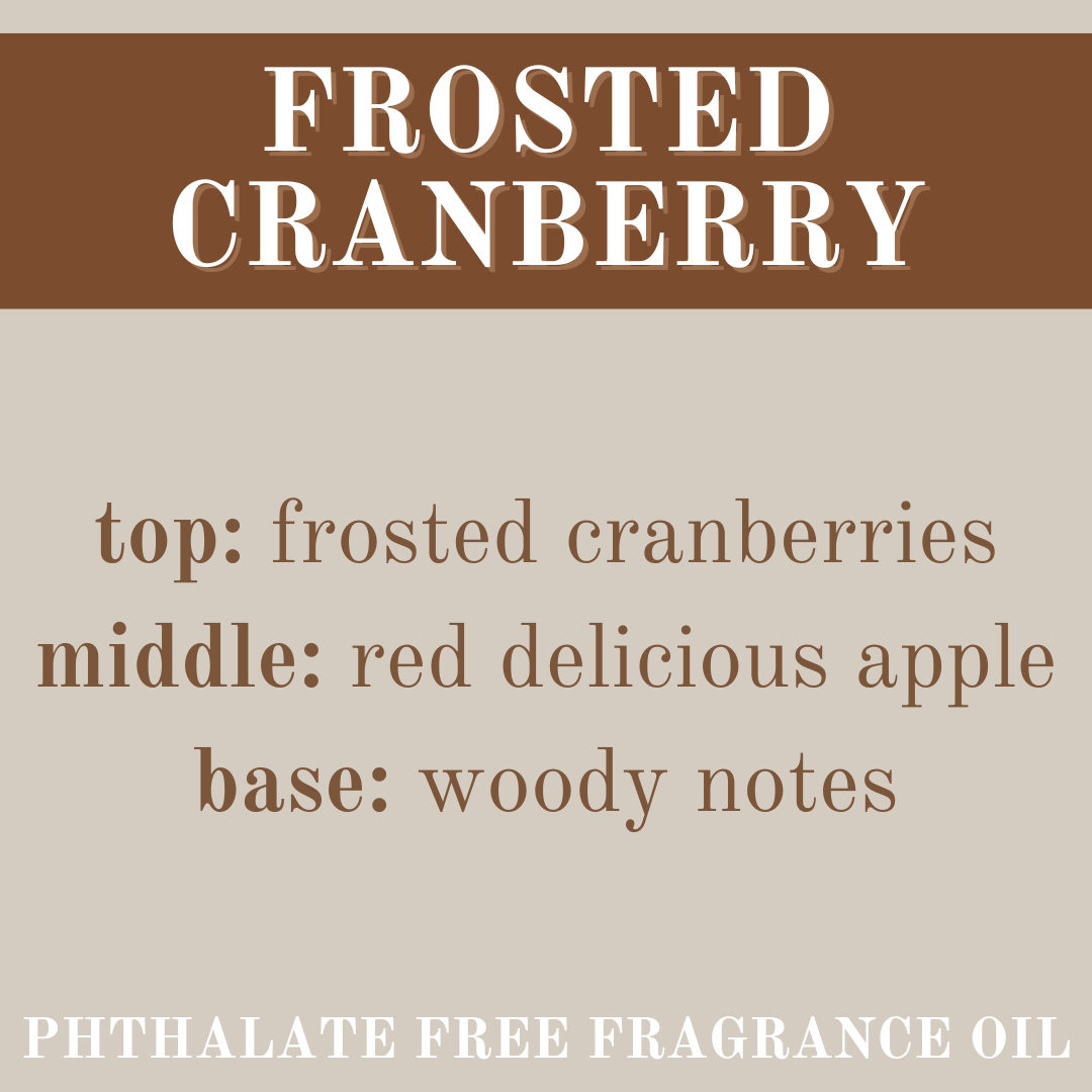 FROSTED CRANBERRY JUMBO WAX MELT