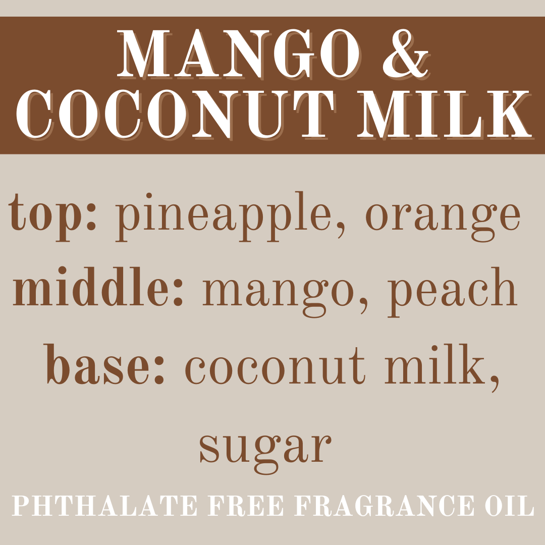 MANGO & COCONUT MILK JUMBO WAX MELT