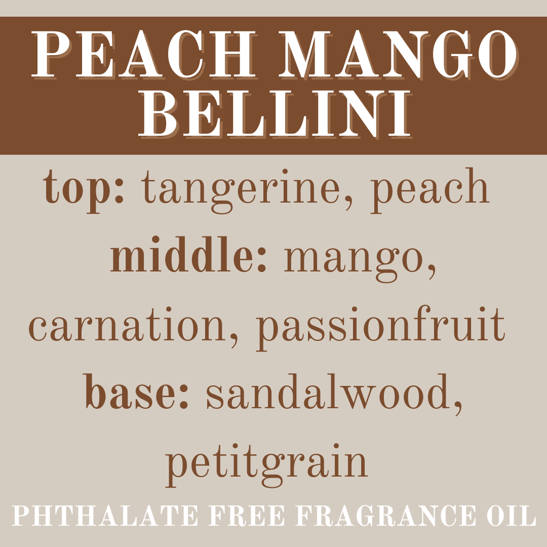 PEACH MANGO BELLINI JUMBO WAX MELT