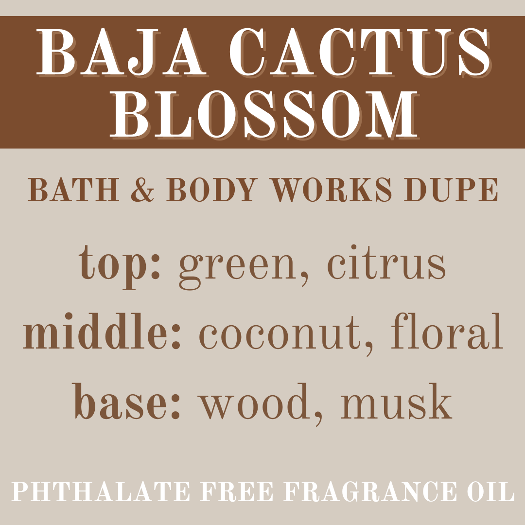 BAJA CACTUS BLOSSOM JUMBO WAX MELT