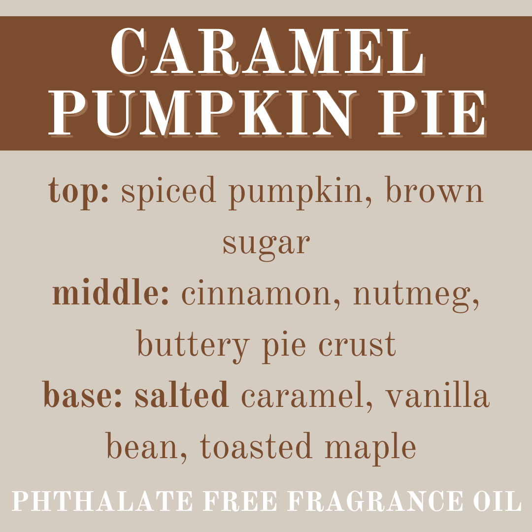 CARAMEL PUMPKIN PIE JUMBO WAX MELT