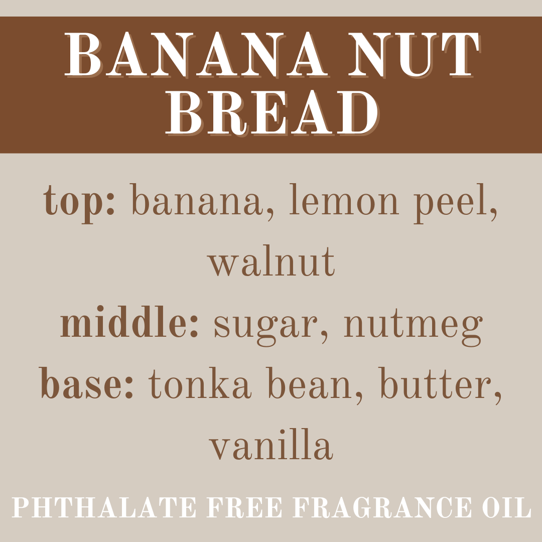 BANANA NUT BREAD JUMBO WAX MELT