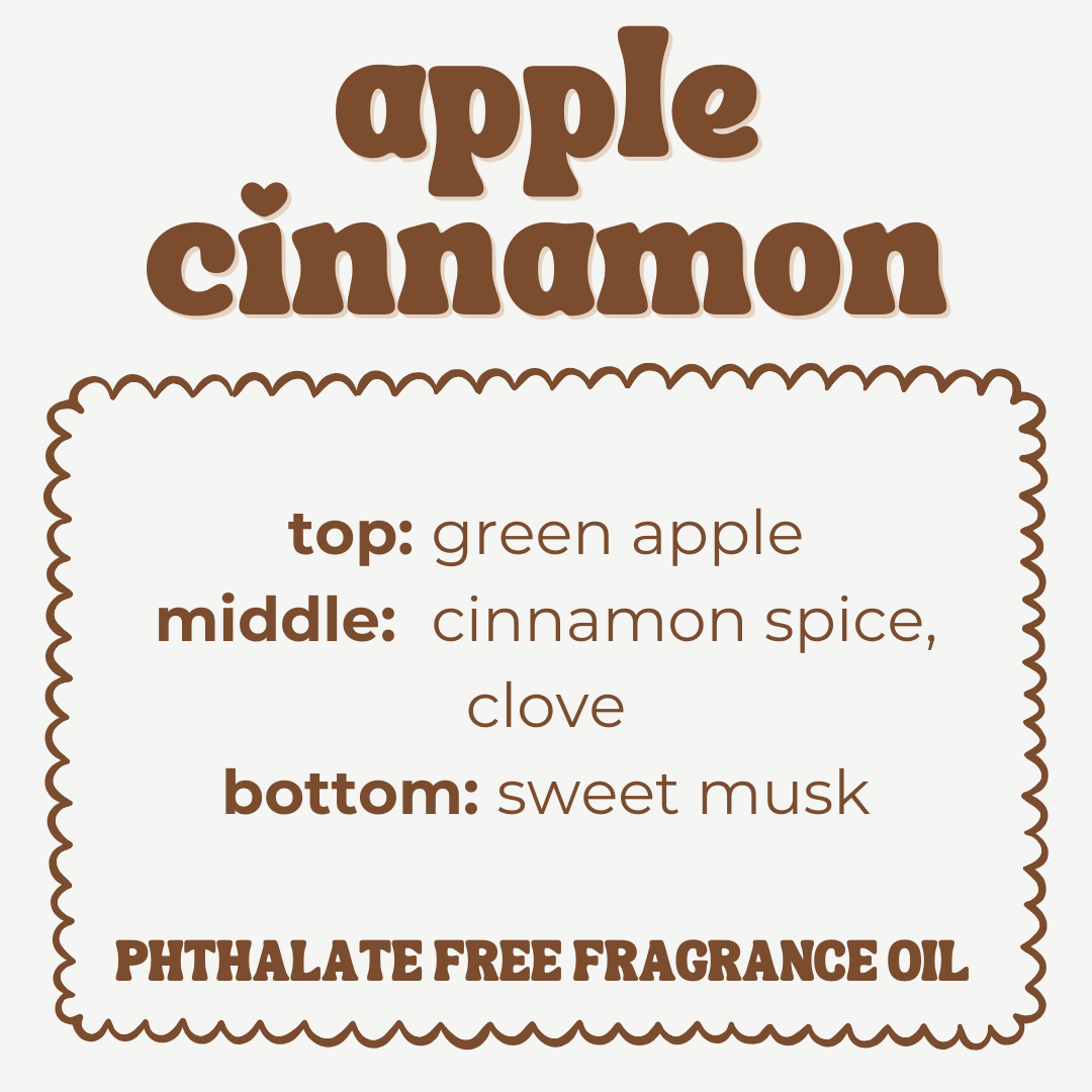 APPLE CINNAMON JUMBO WAX MELT
