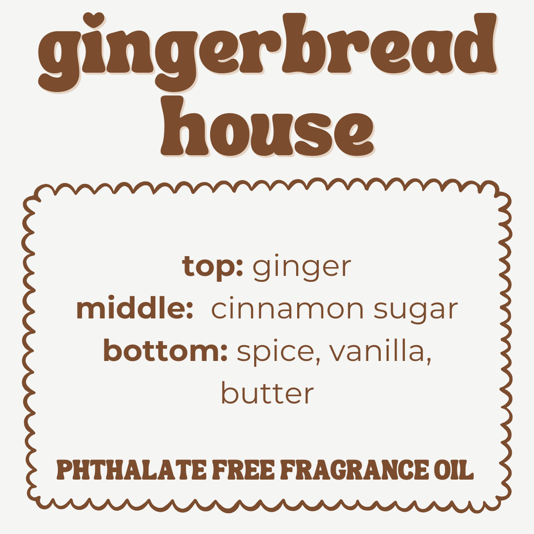GINGERBREAD HOUSE JUMBO WAX MELT