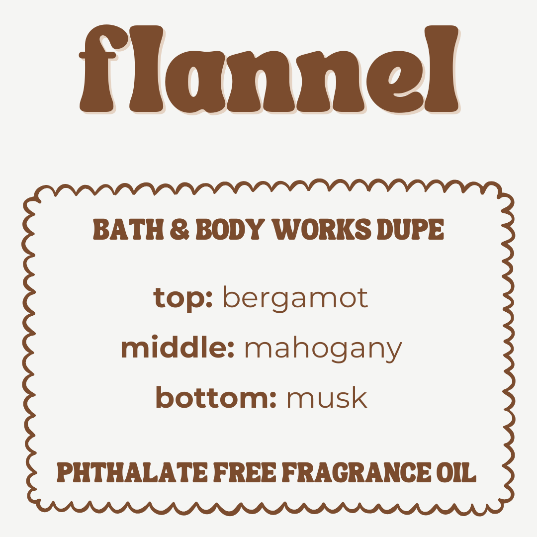 FLANNEL JUMBO WAX MELT
