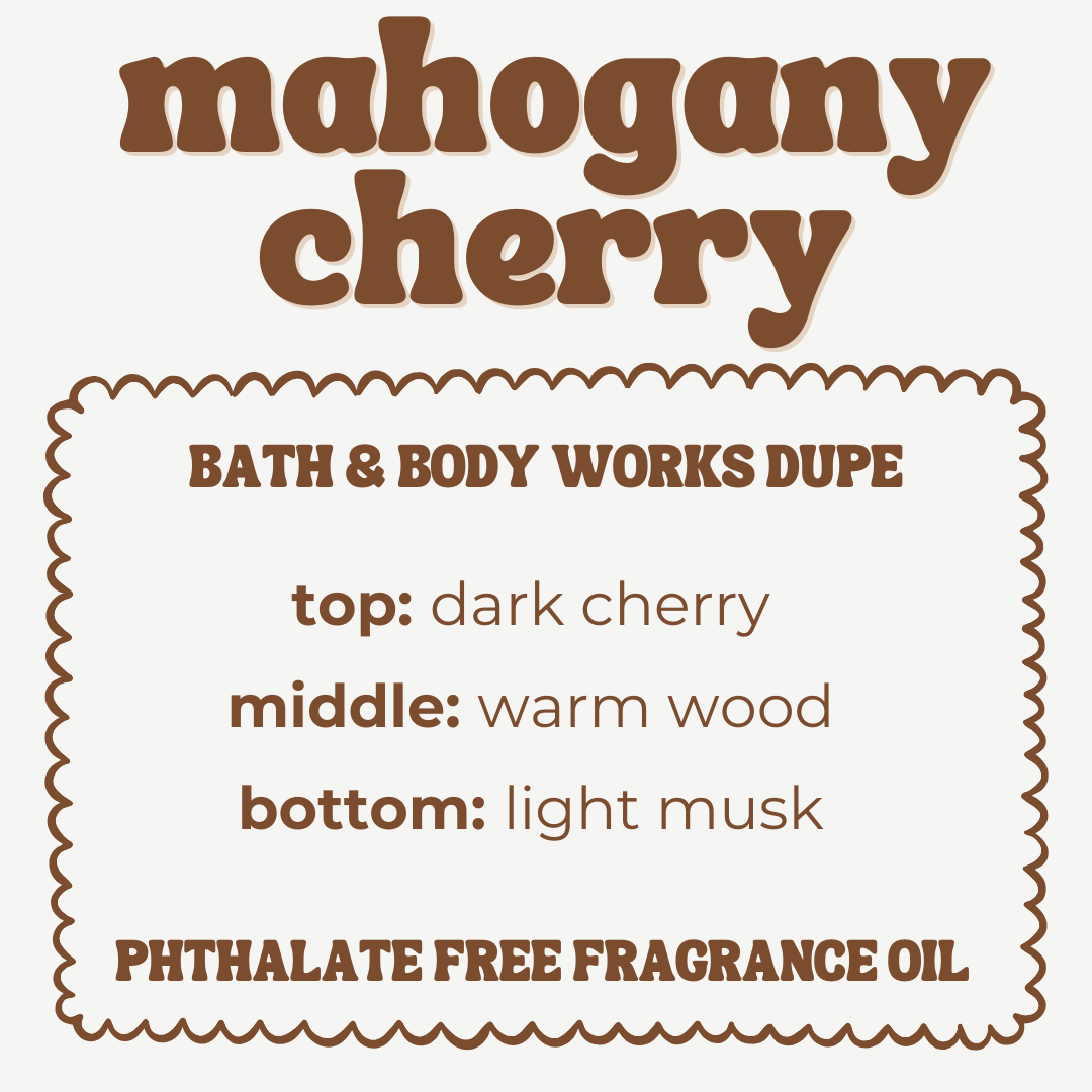 MAHOGANY CHERRY JUMBO WAX MELT
