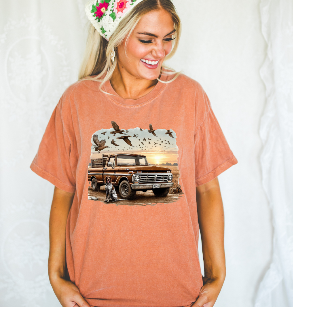 COONHOUND TRUCK TSHIRT