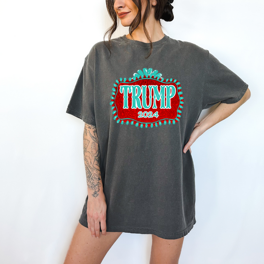 TURQUOISE PRES TSHIRT