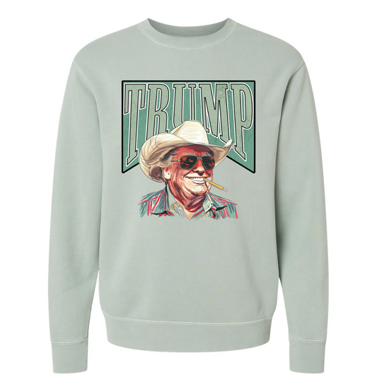 COWBOY TRUMP SWEATSHIRT