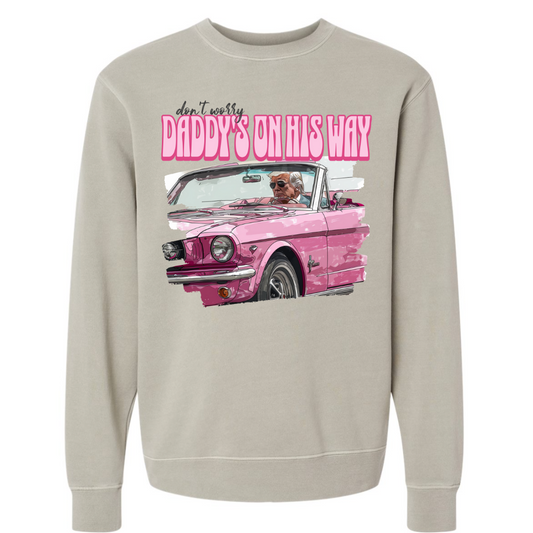 ON HIS WAY SWEATSHIRT