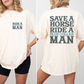 RIDE A BLUE COLLAR TSHIRT