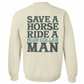 RIDE A BLUE COLLAR SWEATSHIRT