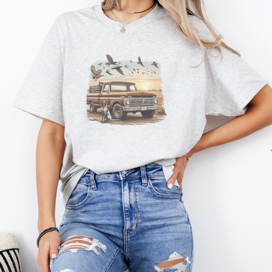 COONHOUND TRUCK TSHIRT (READ DESCRIPTION)