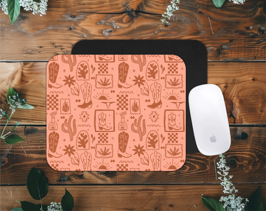 SPRING WESTERN MOUSE PAD