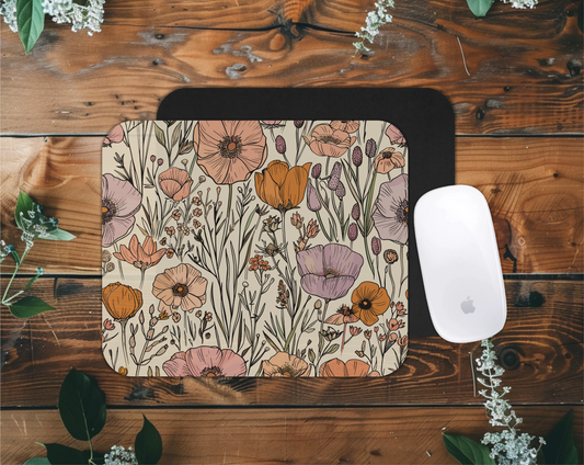 FLORAL MOUSE PAD