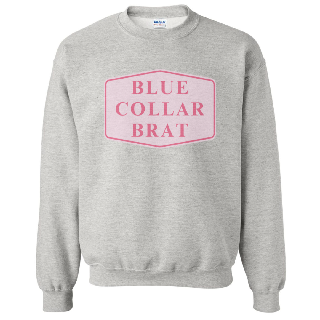 BLUE COLLAR BRAT SWEATSHIRT (READ DESCRIPTION)