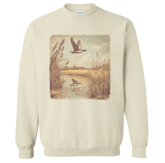 VINTAGE MALLARD POND SWEATSHIRT