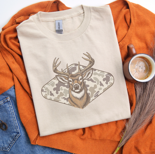 CAMO DEER TSHIRT
