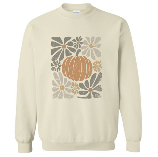 GIRLY PUMPKIN VIBES SWEATSHIRT