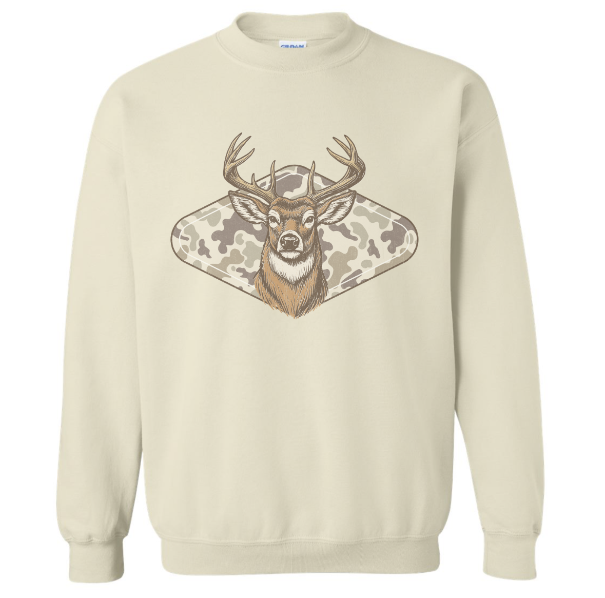 CAMO DEER SWEATSHIRT