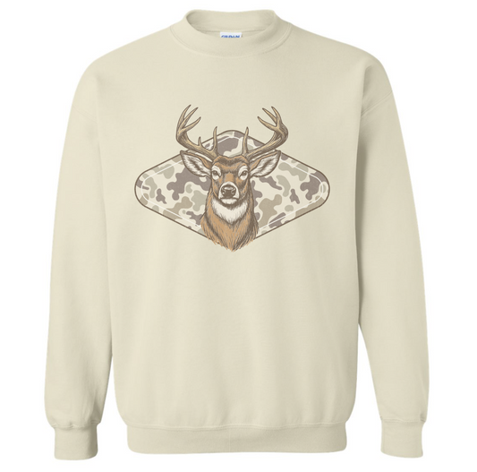 CAMO DEER SWEATSHIRT