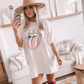 CAMO TOUNGE TSHIRT