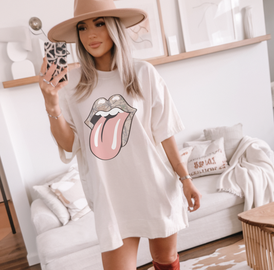CAMO TOUNGE TSHIRT