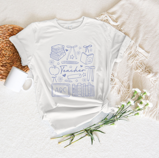 TEACHER COLLAGE TSHIRT