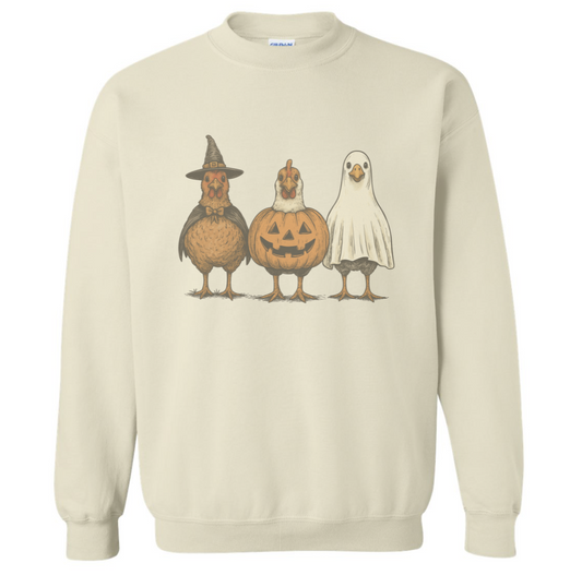 HALLOWEEN CHICKENS SWEATSHIRT