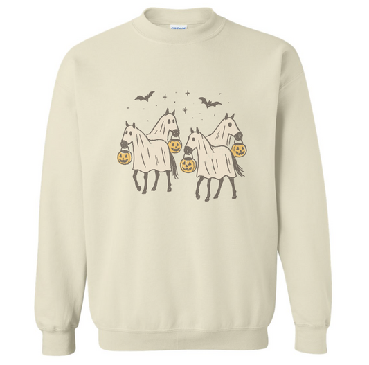GHOSTS HORSES SWEATSHIRT
