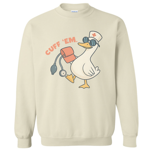 CUFF EM SWEATSHIRT