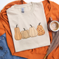 FAUX GHOSTS OR PUMPKINS PATCHWORK TSHIRT