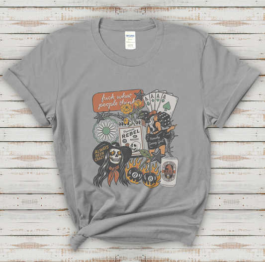 REBEL COLLAGE TSHIRT