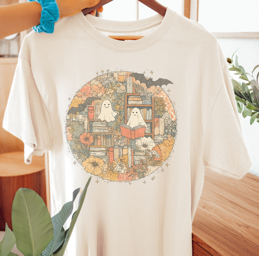 BOOKED GHOST TSHIRT