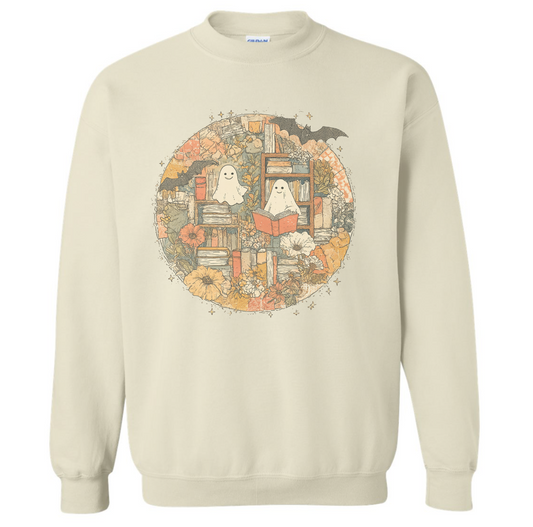 BOOKED GHOST SWEATSHIRT
