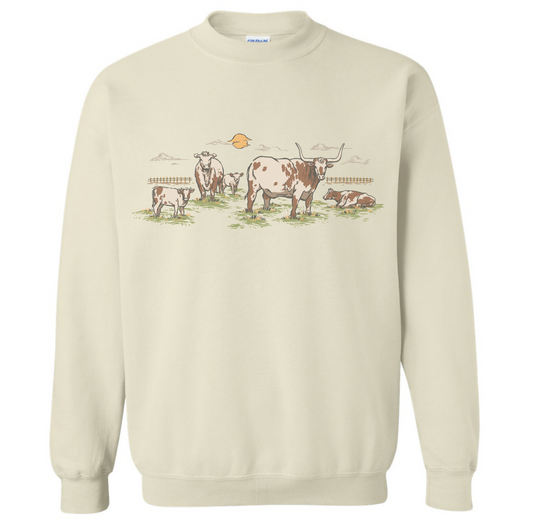 CATTLE SWEATSHIRT