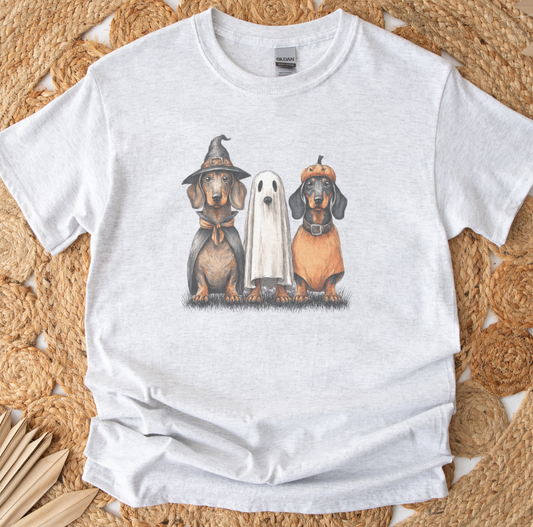 DACHSHUND GHOSTS TSHIRT