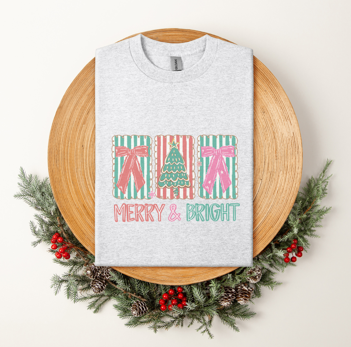 MERRY & BRIGHT TSHIRT